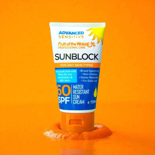 Fruit of the Wokali Sunblock SPF 60 – Daily Protection for All Skin Types- 150ml