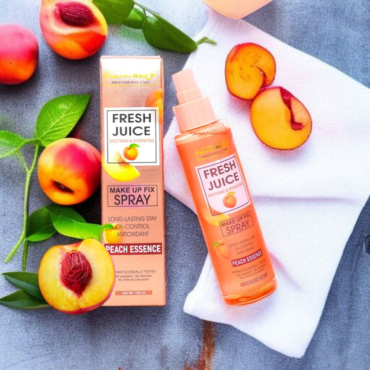 Peach Essence Fresh Juice Soothing and Hydrating Makeup Fixer Spary- 160 ml
