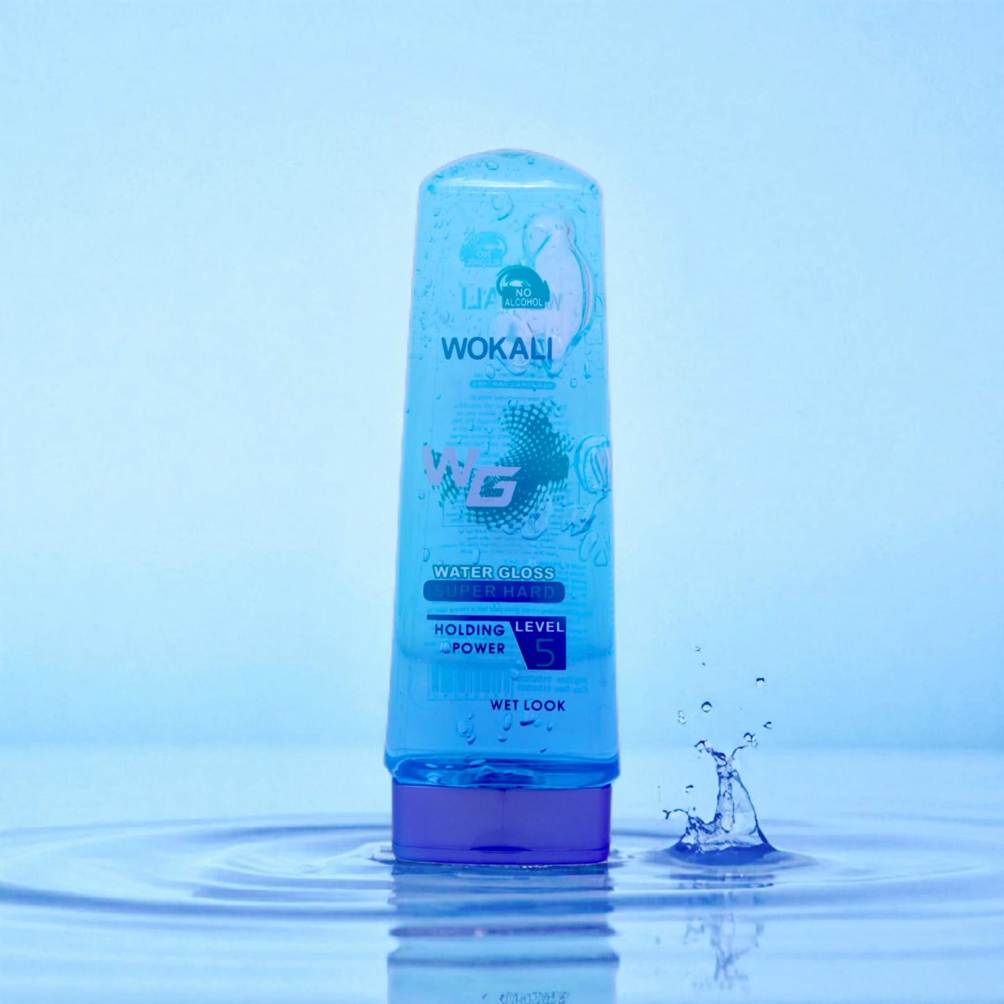 Level 5 Blue Holding Power Hair Gel Wet Look-250 ml