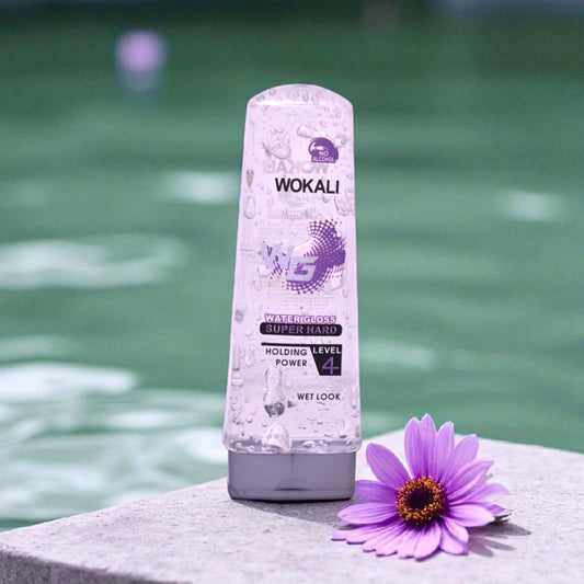 Level 4 White Holding Power Hair Gel Wet Look-250 ml