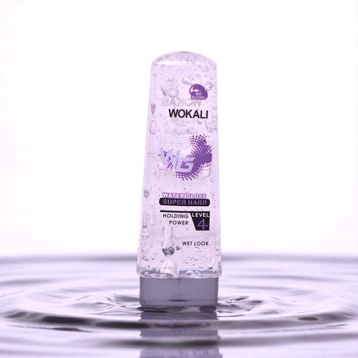 Level 4 White Holding Power Hair Gel Wet Look-250 ml