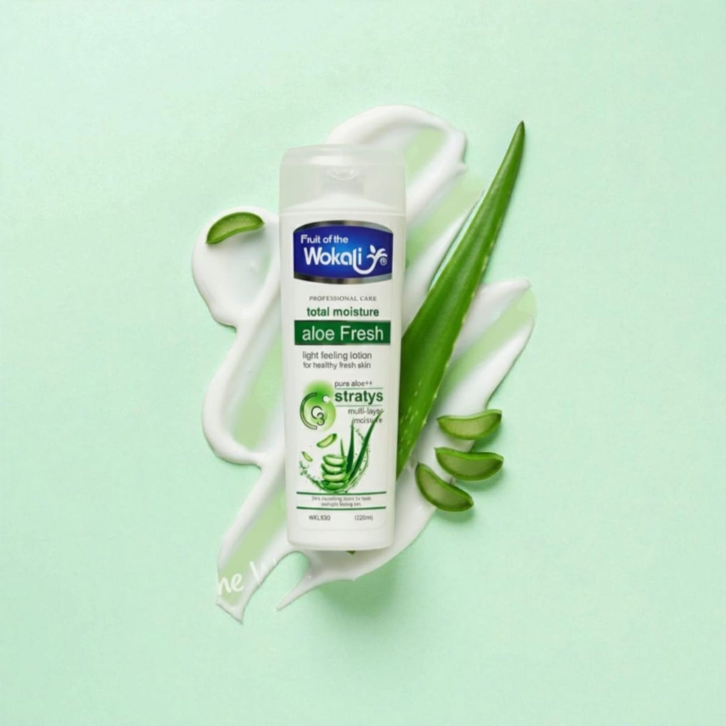 Fruit of Wokali Aloe Fresh Moisturizing Lotion-230 ml