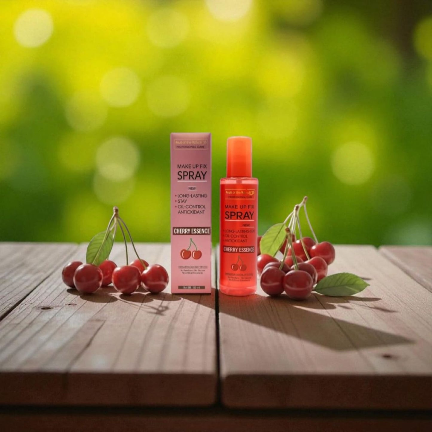 Oil Control Cherry Essence Makeup Fix Spray-160ml