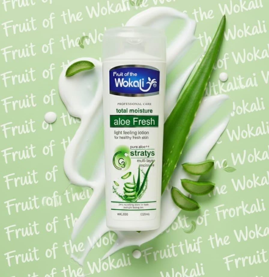 Fruit of Wokali Aloe Fresh Moisturizing Lotion-230 ml
